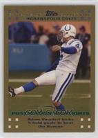 Postseason Highlights - Adam Vinatieri #/52