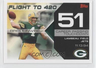 2007 Topps - Brett Favre Collection #BF-51 - Brett Favre