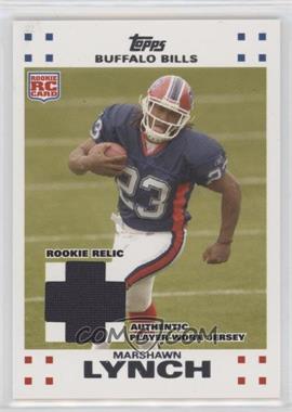 2007 Topps - Exclusive Rookies - Relics #5 - Marshawn Lynch