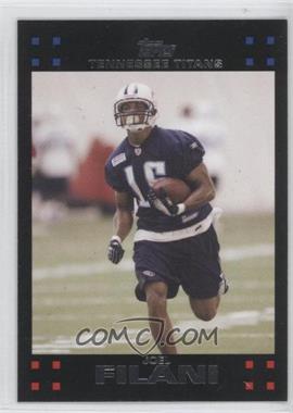 2007 Topps - Factory Set Rookie Bonus #117 - Joel Filani