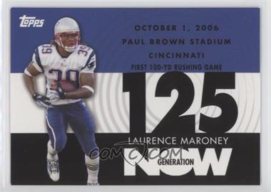 2007 Topps - Generation Now #GN-LM1 - Laurence Maroney