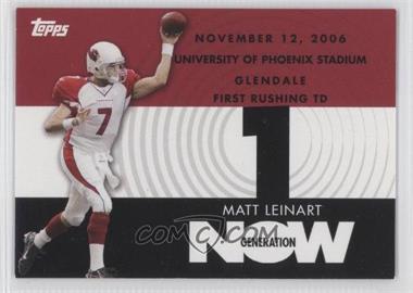 2007 Topps - Generation Now #GN-ML3 - Matt Leinart