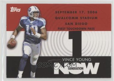 2007 Topps - Generation Now #GN-VY1 - Vince Young