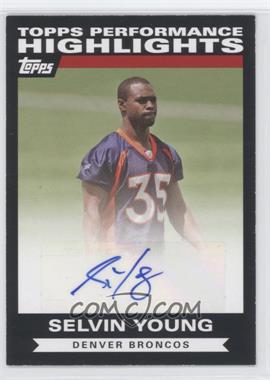 2007 Topps - Highlights Autographs #THASY - Selvin Young