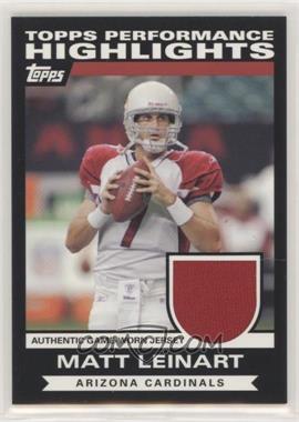 2007 Topps - Highlights Relics #THRML - Matt Leinart