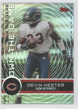 2007 Topps - Own the Game #OTG-DH - Devin Hester