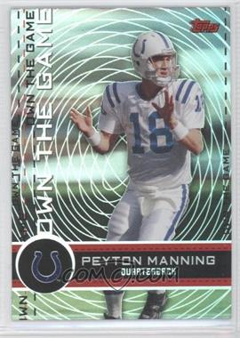 2007 Topps - Own the Game #OTG-PM - Peyton Manning