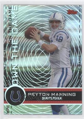 2007 Topps - Own the Game #OTG-PM2 - Peyton Manning