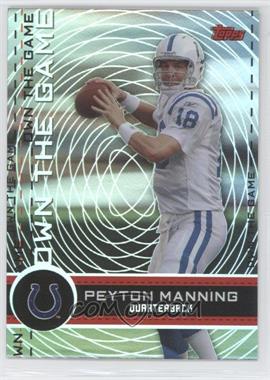 2007 Topps - Own the Game #OTG-PM2 - Peyton Manning