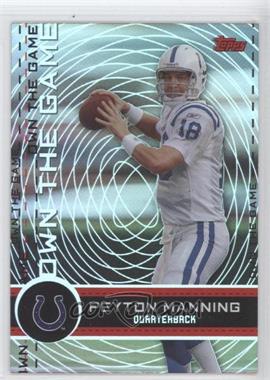 2007 Topps - Own the Game #OTG-PM2 - Peyton Manning