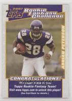 Adrian Peterson [EX to NM]