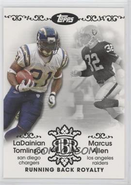 2007 Topps - Running Back Royalty #RBR-LA - LaDainian Tomlinson, Marcus Allen