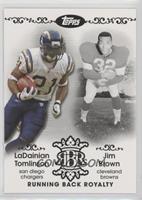 LaDainian Tomlinson, Jim Brown