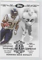 LaDainian Tomlinson, Earl Campbell