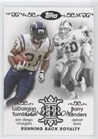 LaDainian Tomlinson, Barry Sanders