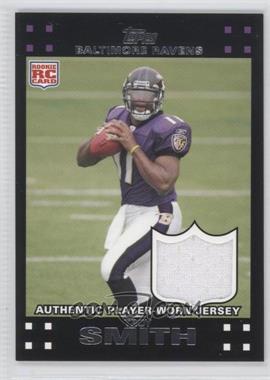 2007 Topps - Target Factory Set Rookie Jersey #6 - Troy Smith