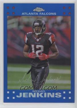 2007 Topps Chrome - [Base] - Blue Refractor #TC129 - Michael Jenkins