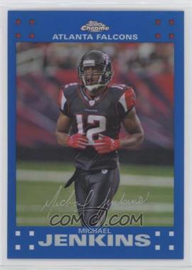 2007 Topps Chrome - [Base] - Blue Refractor #TC129 - Michael Jenkins