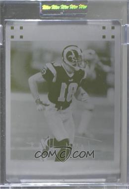 2007 Topps Chrome - [Base] - Printing Plate Cyan #TC30 - Torry Holt /1 [Uncirculated]