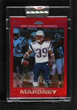 2007 Topps Chrome - [Base] - Red Refractor #TC124 - Laurence Maroney /139 [Uncirculated]