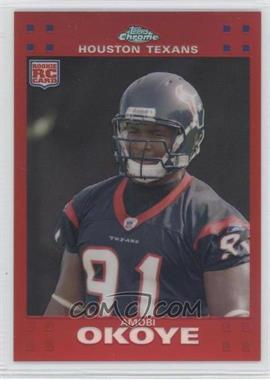 2007 Topps Chrome - [Base] - Red Refractor #TC226 - Amobi Okoye /139