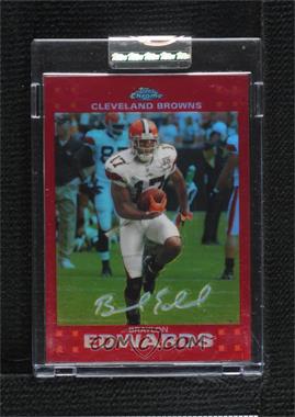 2007 Topps Chrome - [Base] - Red Refractor #TC78 - Braylon Edwards /139 [Uncirculated]