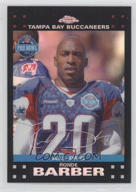 2007 Topps Chrome - [Base] - Refractor #TC105 - All-Pro - Ronde Barber