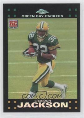 2007 Topps Chrome - [Base] - Refractor #TC183 - Brandon Jackson