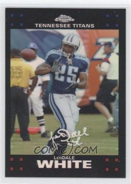 2007 Topps Chrome - [Base] - Refractor #TC19 - LenDale White