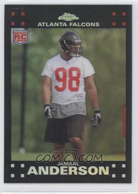 2007 Topps Chrome - [Base] - Refractor #TC230 - Jamaal Anderson