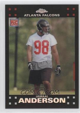 2007 Topps Chrome - [Base] - Refractor #TC230 - Jamaal Anderson