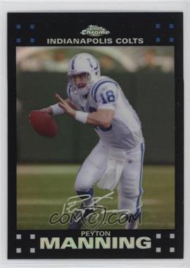 2007 Topps Chrome - [Base] - Refractor #TC5 - Peyton Manning