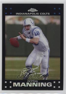 2007 Topps Chrome - [Base] - Refractor #TC5 - Peyton Manning