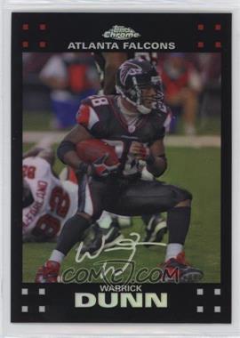 2007 Topps Chrome - [Base] - Refractor #TC65 - Warrick Dunn