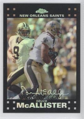 2007 Topps Chrome - [Base] - Refractor #TC71 - Deuce McAllister