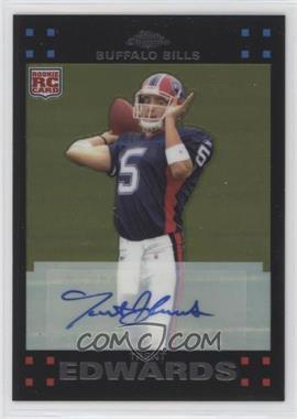 2007 Topps Chrome - [Base] - Rookie Autographs #TC171 - Trent Edwards