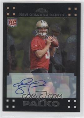 2007 Topps Chrome - [Base] - Rookie Autographs #TC176 - Tyler Palko