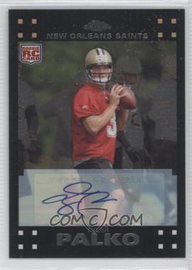 2007 Topps Chrome - [Base] - Rookie Autographs #TC176 - Tyler Palko