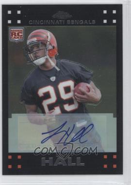 2007 Topps Chrome - [Base] - Rookie Autographs #TC248 - Leon Hall