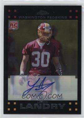 2007 Topps Chrome - [Base] - Rookie Autographs #TC259 - LaRon Landry