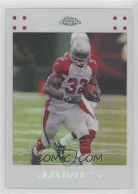 2007 Topps Chrome - [Base] - White Refractor #TC10 - Edgerrin James /869