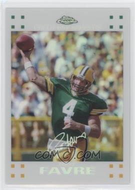 2007 Topps Chrome - [Base] - White Refractor #TC114 - Brett Favre /869