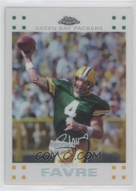 2007 Topps Chrome - [Base] - White Refractor #TC114 - Brett Favre /869