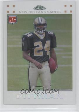 2007 Topps Chrome - [Base] - White Refractor #TC186 - Antonio Pittman /869