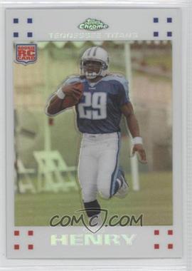 2007 Topps Chrome - [Base] - White Refractor #TC192 - Chris Henry /869