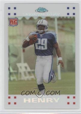 2007 Topps Chrome - [Base] - White Refractor #TC192 - Chris Henry /869