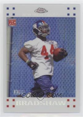 2007 Topps Chrome - [Base] - White Refractor #TC195 - Ahmad Bradshaw /869