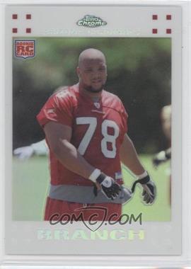 2007 Topps Chrome - [Base] - White Refractor #TC225 - Alan Branch /869