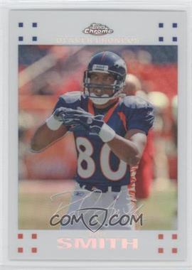 2007 Topps Chrome - [Base] - White Refractor #TC23 - Rod Smith /869