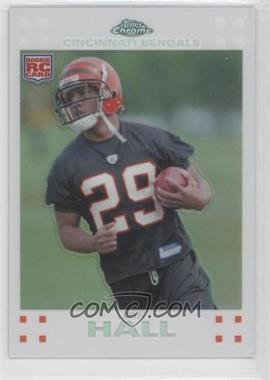 2007 Topps Chrome - [Base] - White Refractor #TC248 - Leon Hall /869